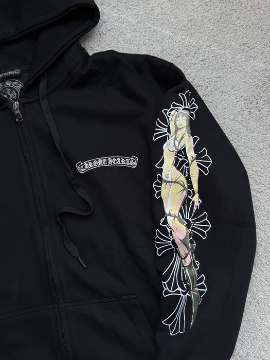 Chrome Hearts зіп худі