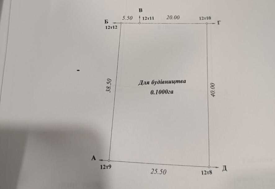 Продам земельну ділянку 10 соток у місті Південне!