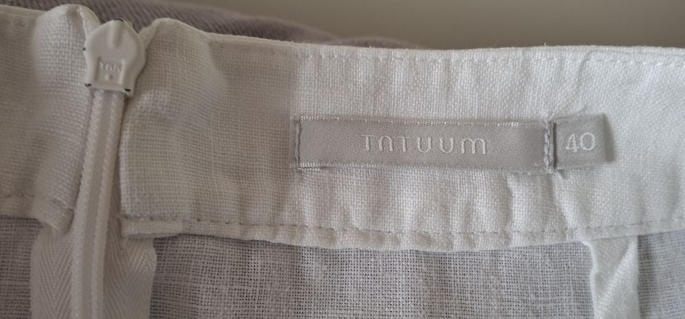Biała spódnica Tatuum lniana letnia 40