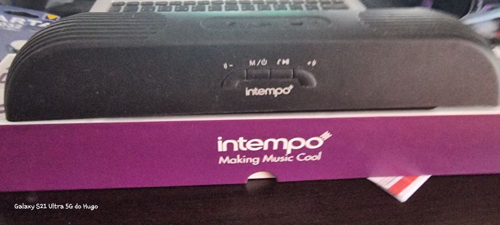 Coluna Bluetooth Intempo