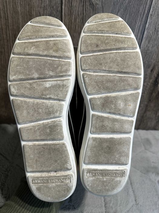 armani exchange 42 buty męskie trampki skórzane