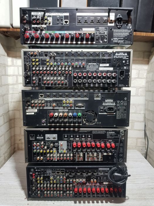 AV ресивер YAMAHA, Denon, б/у з Німеччини