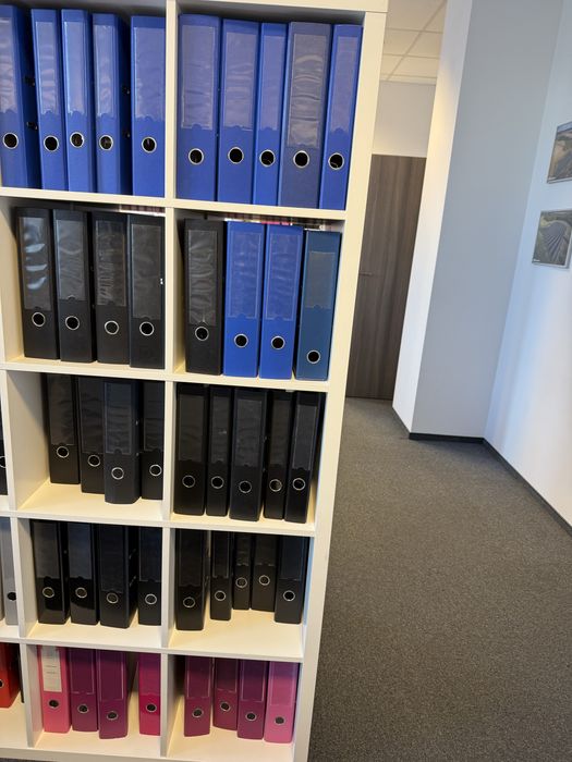 ZAREZEROWANE Segregatory biurowe 87sztuk