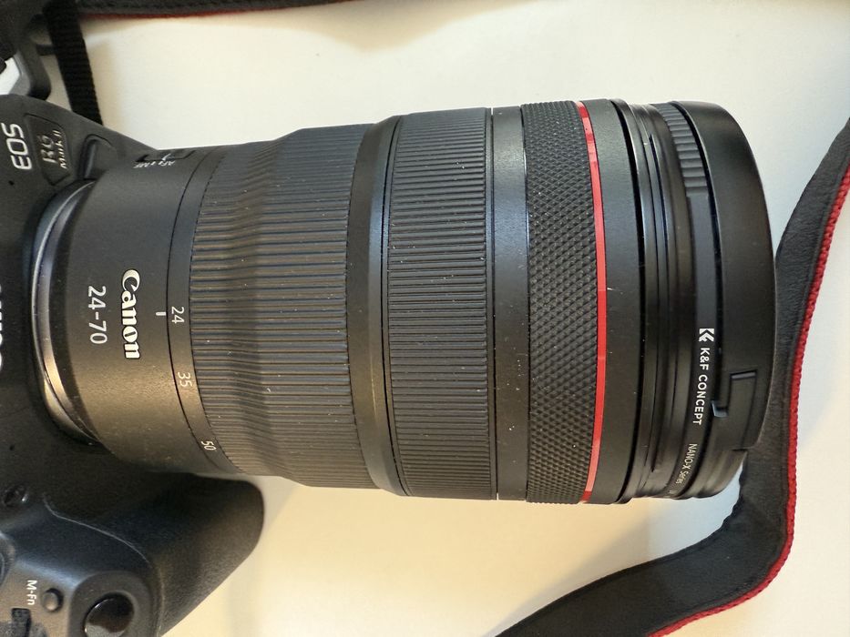 Vendo Objetiva Canon RF 24-70mm f2.8 L - Rigorosamente nova!