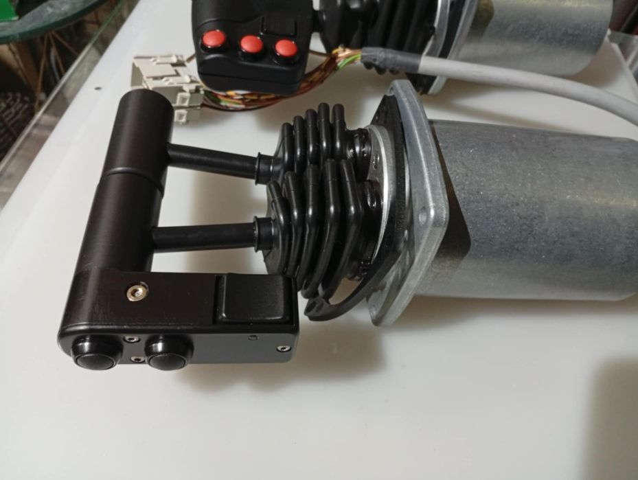 Joystick para retro escavadoras