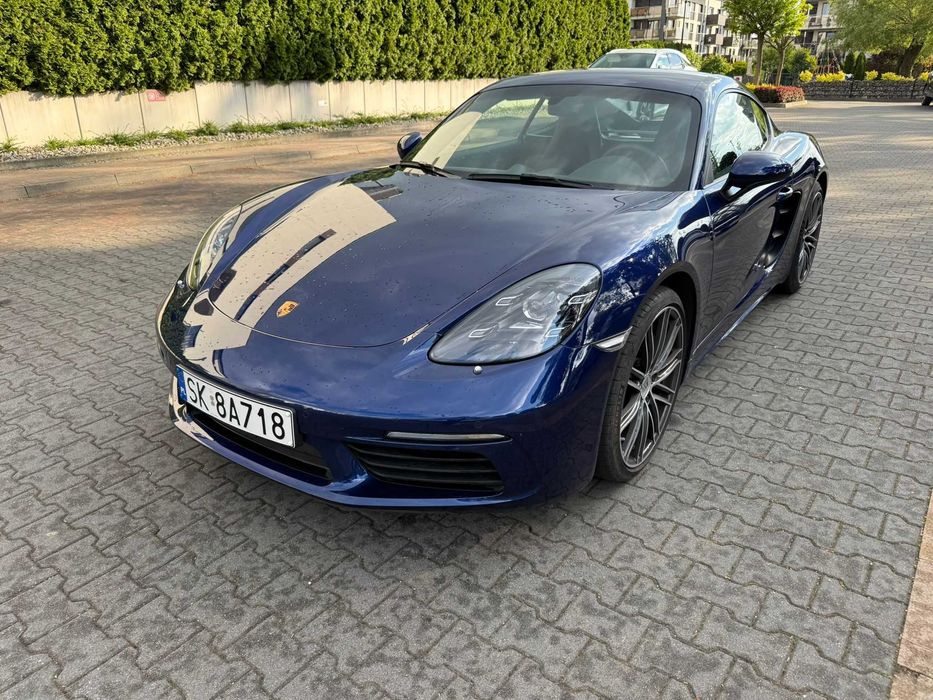 Porsche 718 Cayman Polski Salon Folia PPF Cesja Leasing Stan jak nowy