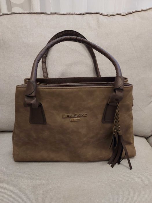 LIEBESKIND torebka do ręki 3 przegrody