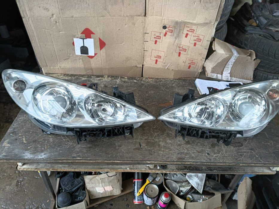 Фари передні Пежо 307 рестайл