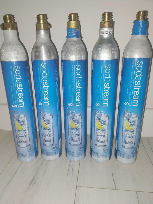 Butle Sodastream niebieskie duzy zestaw 30szt