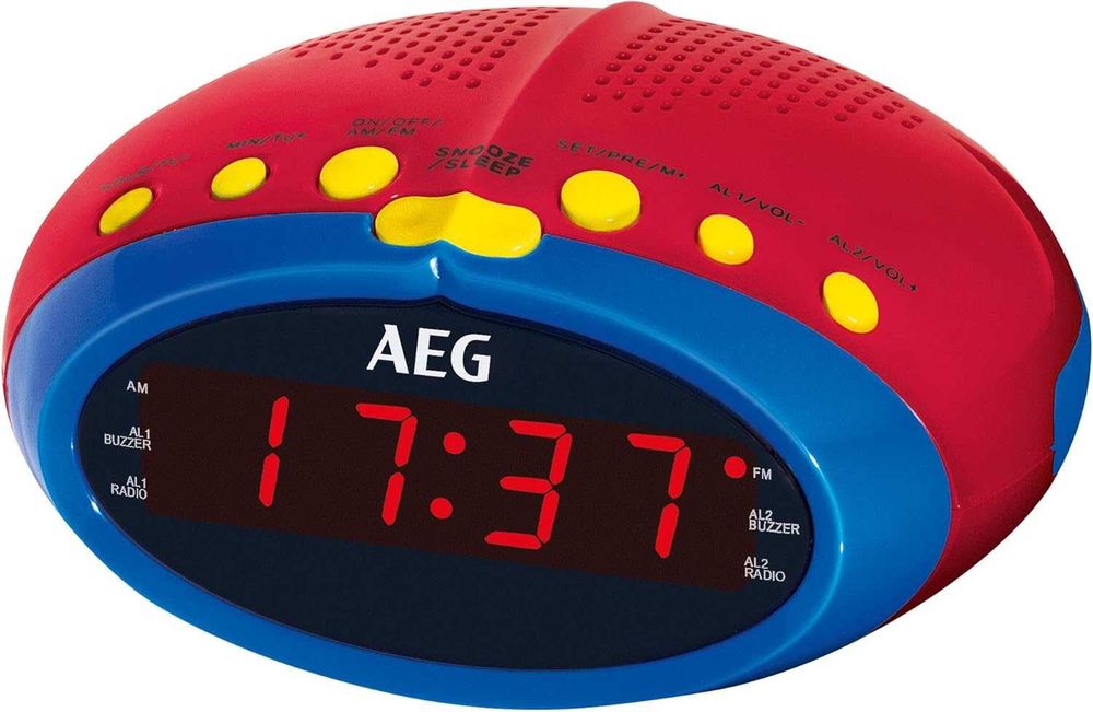 AEG MRC 4143 radio z  zegarkiem  dla dzieci
