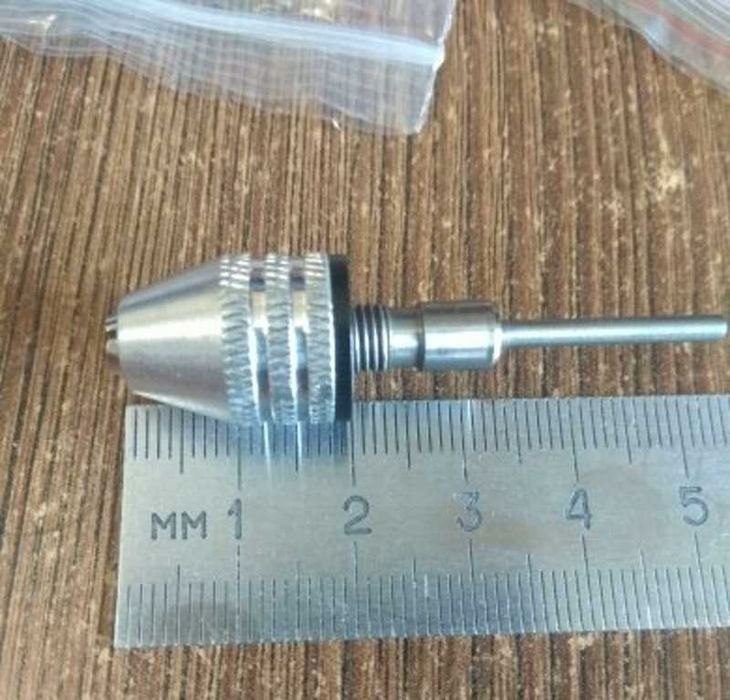 Адаптер кулачковий патрон на гравер машинку 0.3-3.4 мм