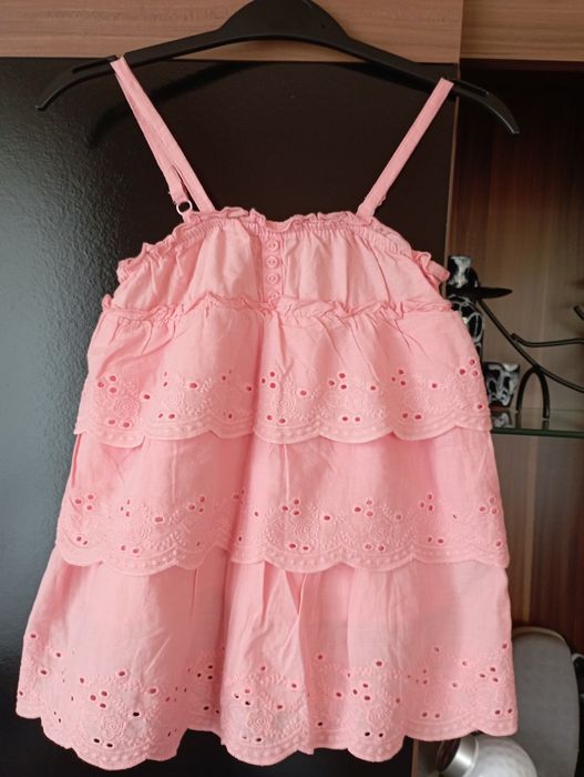 Bluzka letnia dziewczęca rozm 110 (4-5)Takko