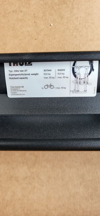 Fiat Ducato Bagażnik Rowerowy Thule