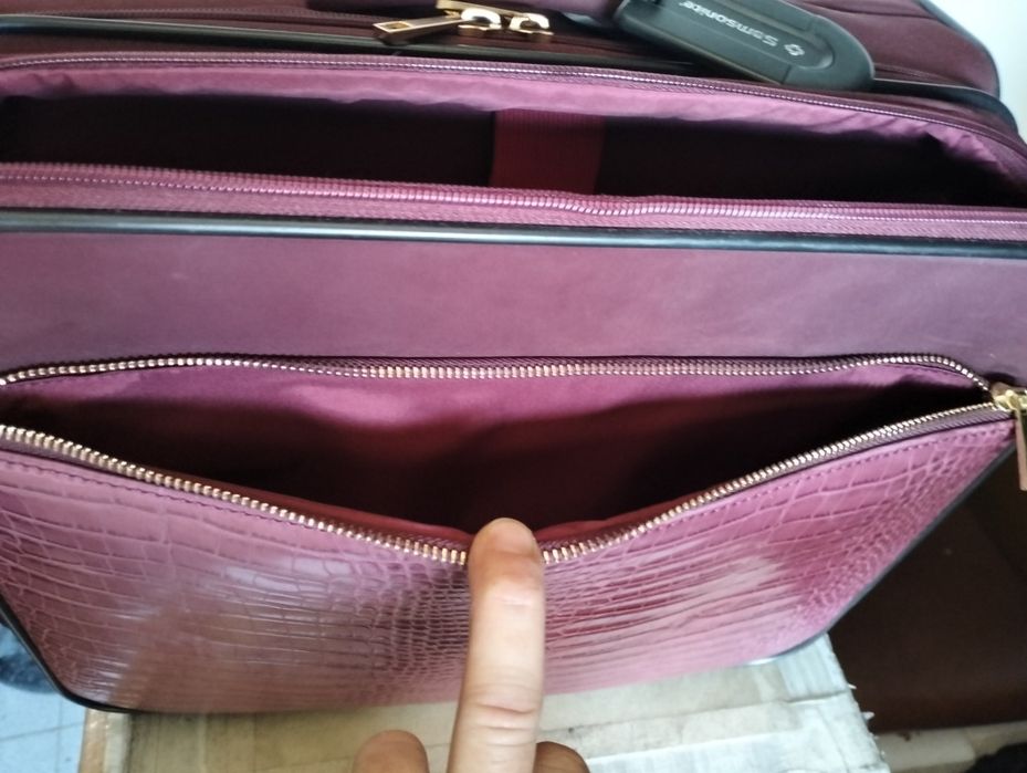 Mala Troley de cabine porta documentos e computador