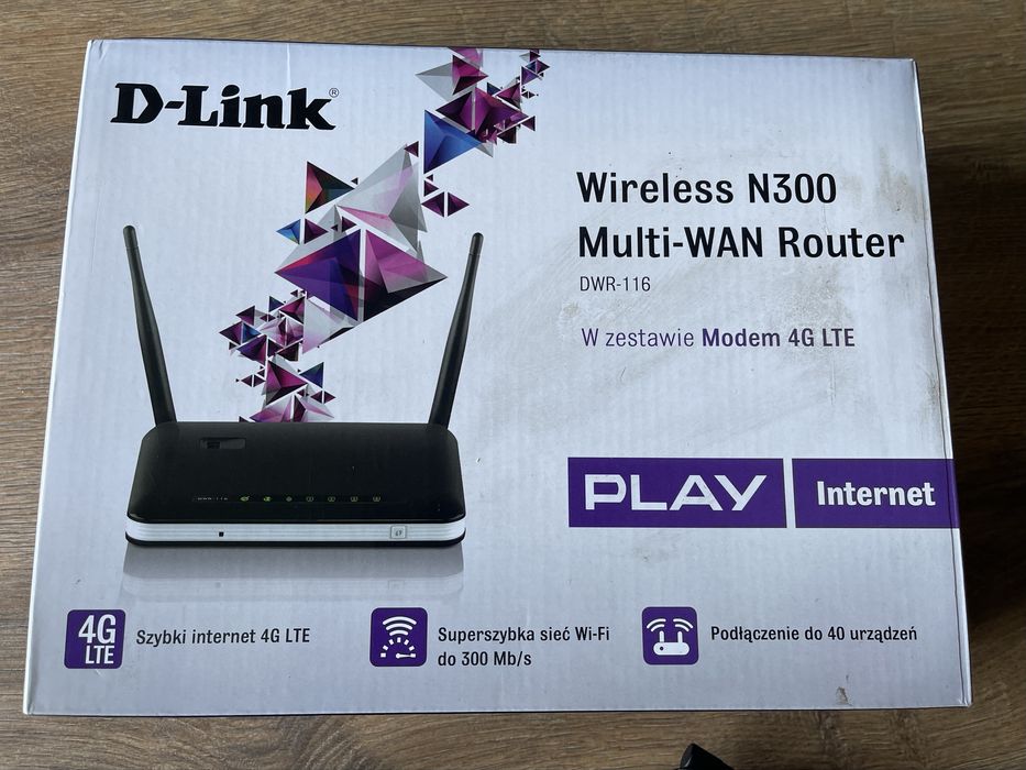 ROUTER D-Link DWR 116 Wi-Fi 300Mbs jak NOWY