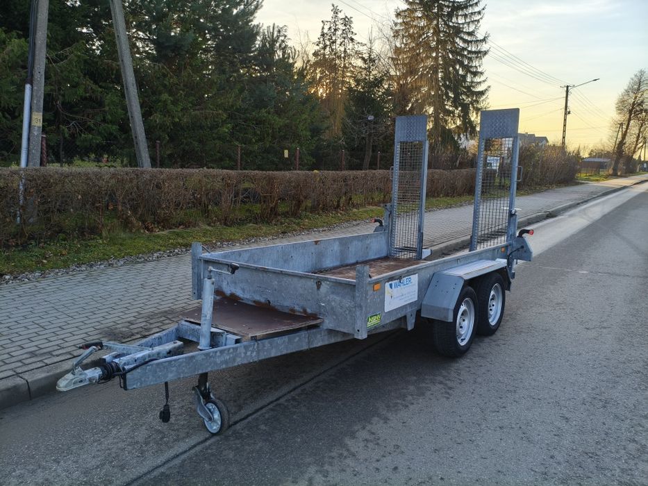 DMC 2600 kg. Mocna przyczepa pod minikoparkę