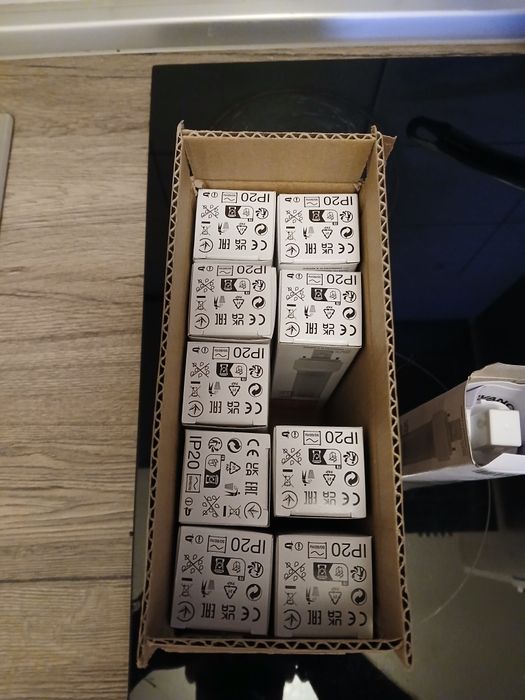 Żarówki Led 10 sztuk Ledvance DULUX LED D13 EM V 6W 840 G24D-1