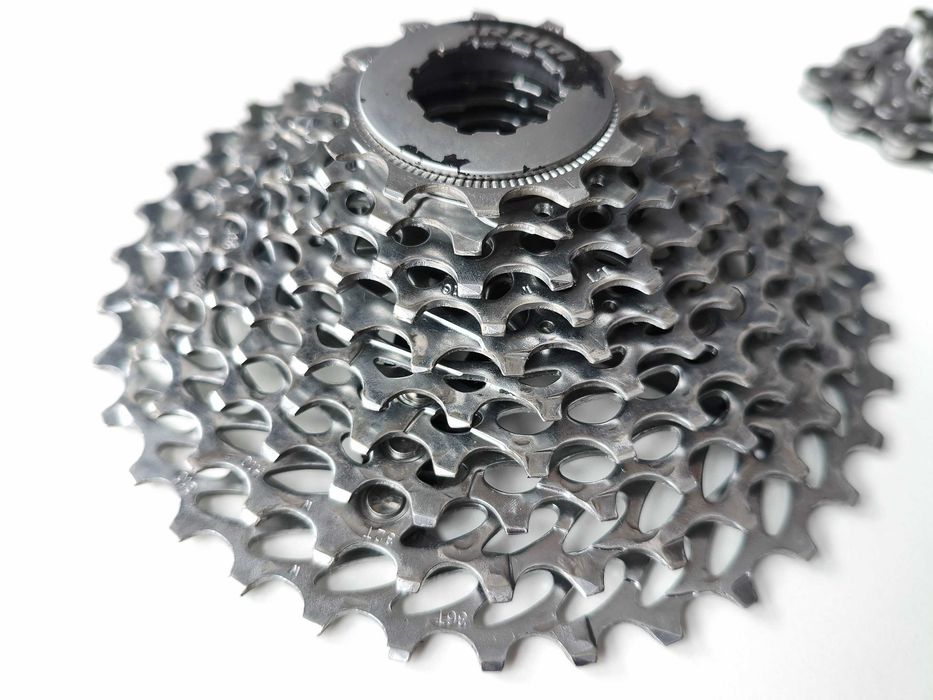 Kaseta SRAM PG-1050 10s 11-36T + Łańcuch Shimano CN-5600 + Nowa spinka