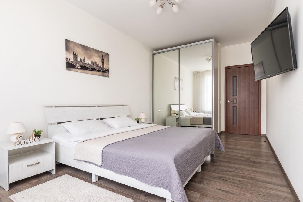 Фантастичний вид на Дніпро. ЖК Зарічний. 2к квартира подобово.