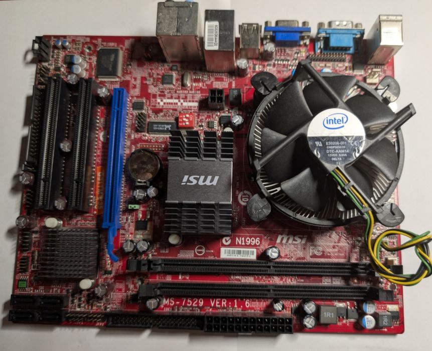 Комплект MSI G31TM-P35 + Intel Pentium Dual-Core E6500