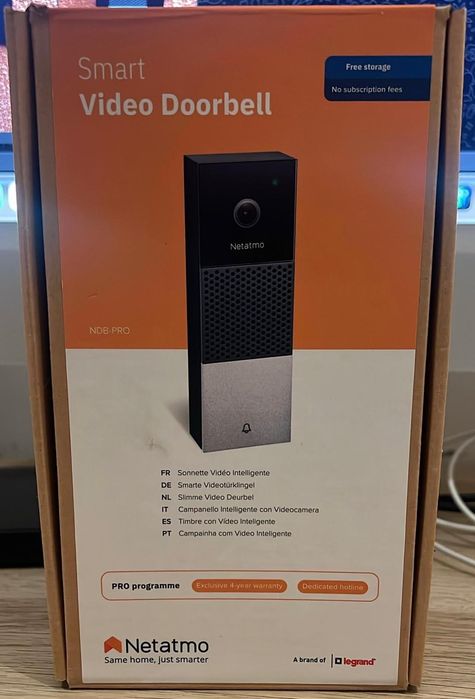 Netatmo Campainha de vídeo inteligente