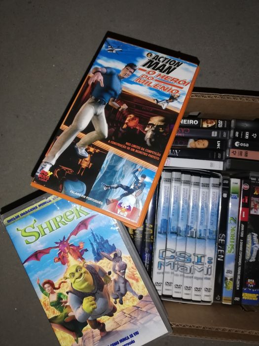 Lote de 34 Dvd's de Filmes e Séries