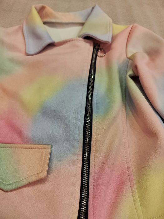 Kurtka wiosenna kolorowa
