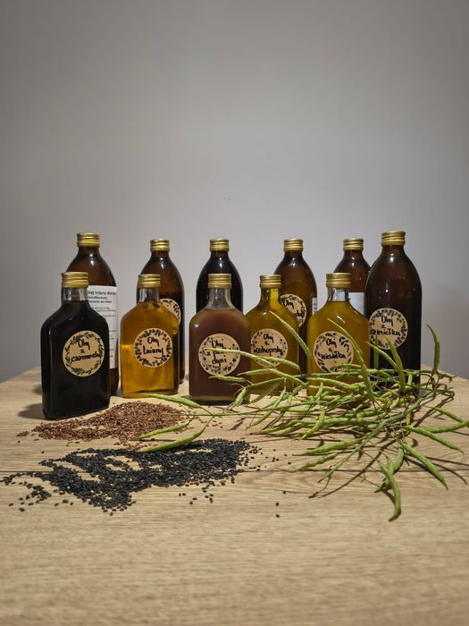 Olej z czarnuszki 250ml tłoczony na zimno nierafinowany niefiltrowany