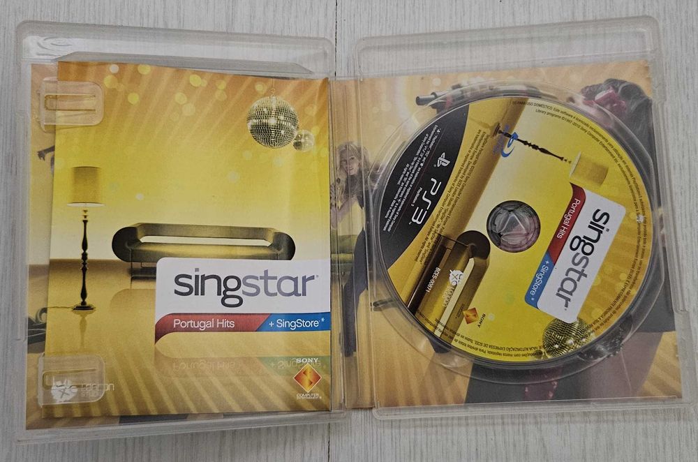 Jogo Singstar PS3 + microfones