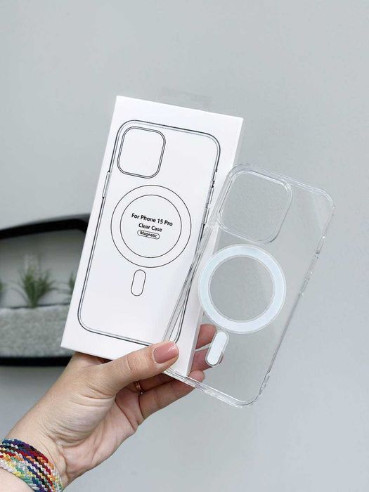 Чохол чехол прозорий з MagSafe iPhone 16 Pro Max Plus | айфон інші