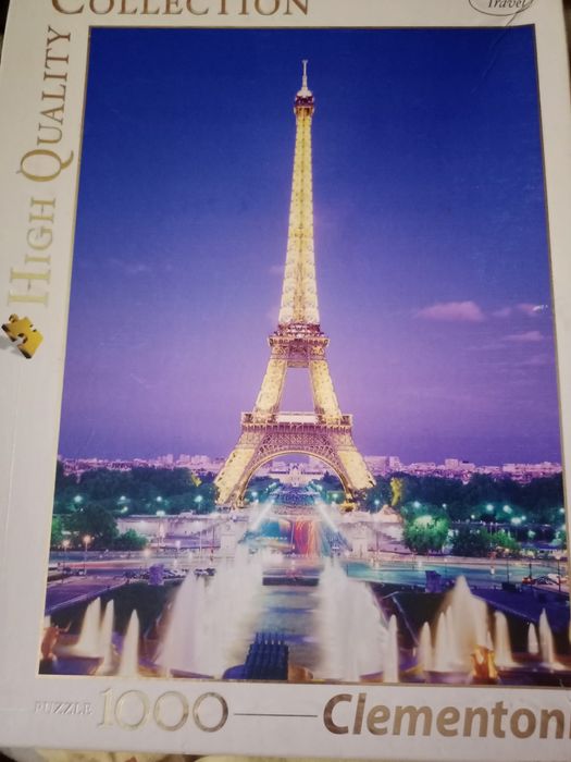 Пазли , Ейфелева вежа,1000 елементів