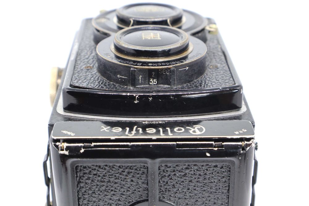 Rolleiflex Old Standard Carl Zeiss Tessar 3.5 + estojo e tampa