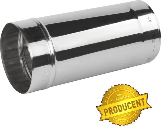 MEGA WYPRZEDAŻ!!! Rura matowa kwasoodporna 1mm fi 200 0,33mb PRODUCENT