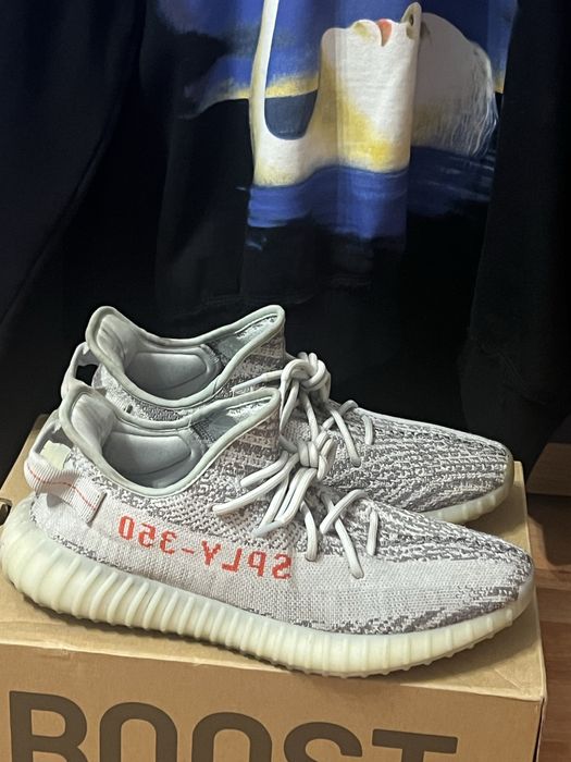 Adidas yeezy 350 blue tint size 44