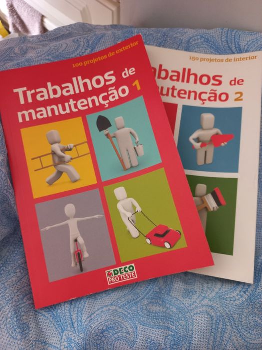 Livros novos "Trabalhos de manutenção 1 e 2""