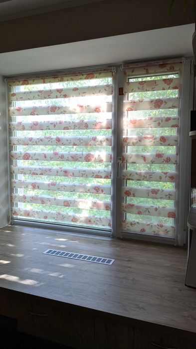 Рулонные шторы День Ночь Ханой-т.-бежевый