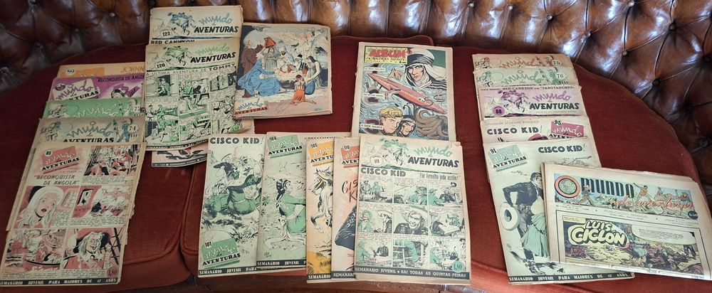 Mundo de Aventuras - 1ª fase anos 40 e 50 - Aguiar & Dias Limitada - inclui nº3