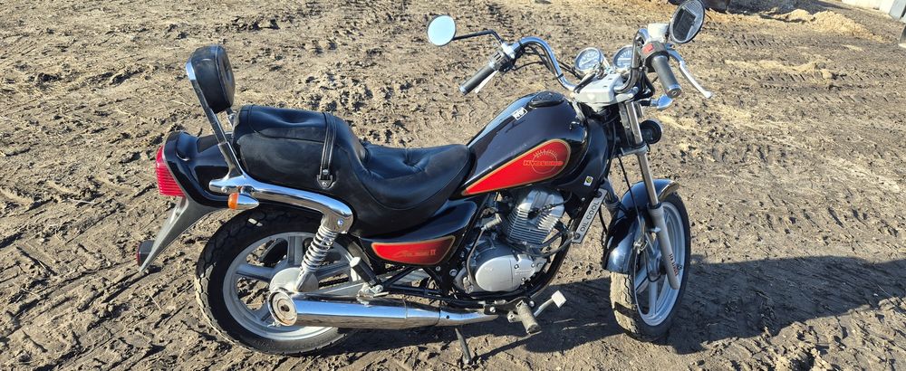 Motocykl Hyosung GA125 na kat. A1/B