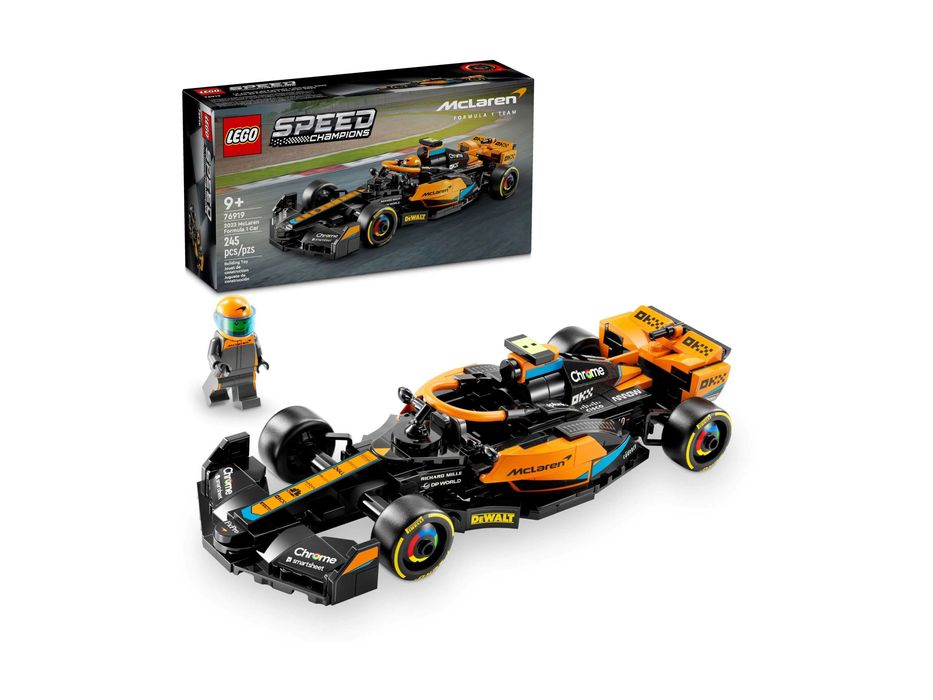 LEGO Speed Champions 76919 Samochód wyścigowy McLaren Formula1