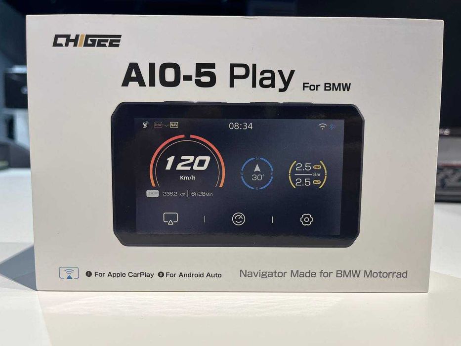 Chigee AIO-5 Play BMW Edition Безпровідний carplay/adnroidauto для BMW