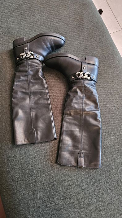 Чоботи- труби. Зима. Шкіра. 38 р.