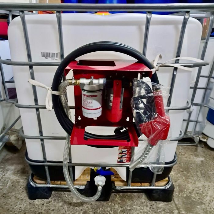 Мінізаправка ЄВРОКУБ заправка, міні азс дизель насос паливо