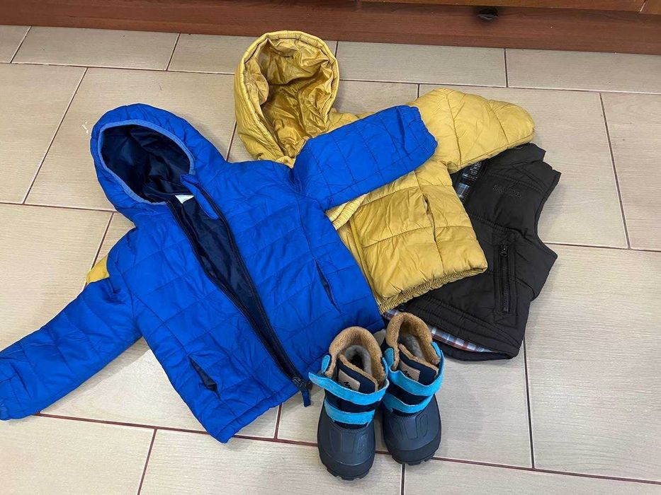Дитячі зимові речі 0–2 роки | комбінезони, куртки, взуття