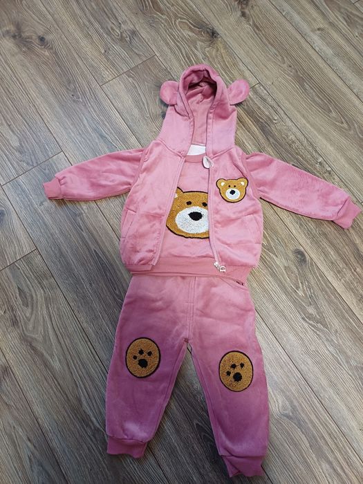 Костюм для дівчинки теплий