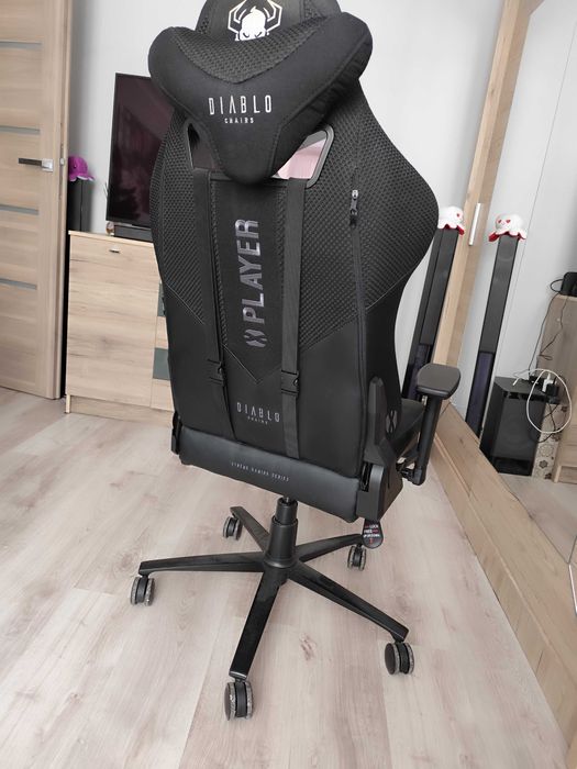 Fotel gamingowy diablo Chairs rozmiar dorosły duży