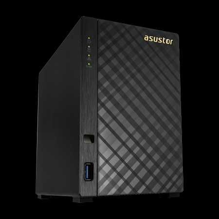 ASUSTOR AS3202T NAS 2 Baías – Intel Celeron – 2GB RAM (Nuvem pessoal)