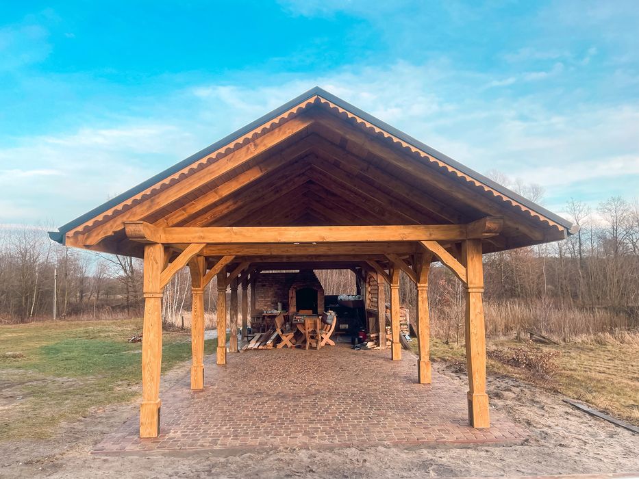 Altana ogrodowa 4x4 4x6 4x8 solidna