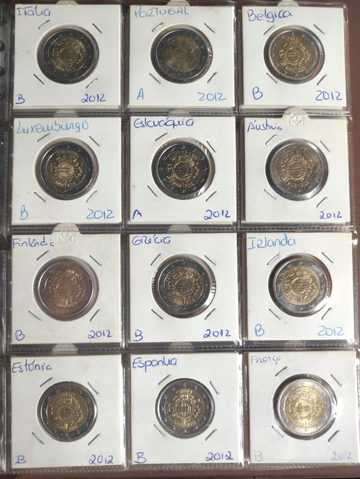 Moedas comemorativas 2€