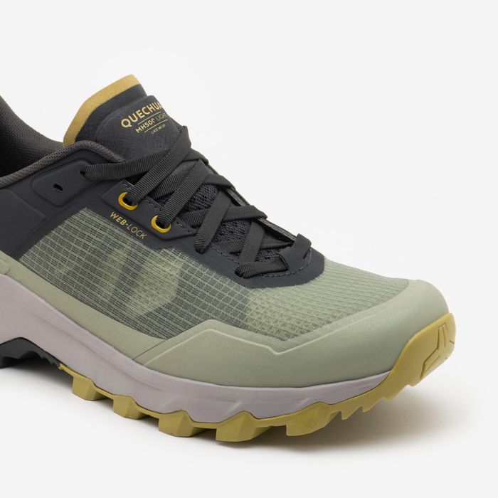 Calçado de caminhada na montanha leve homem, MH500 Light Caqui