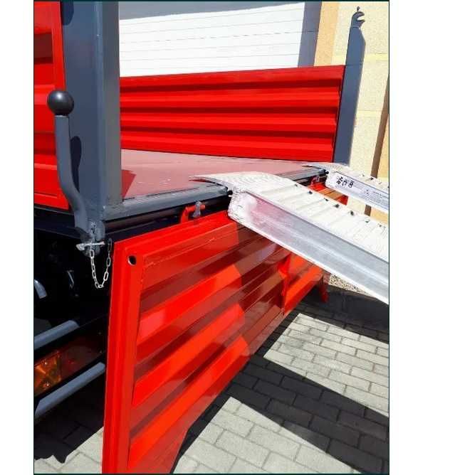 Najazdy aluminiowe do koparek, samochodów, dostawa PL-UE